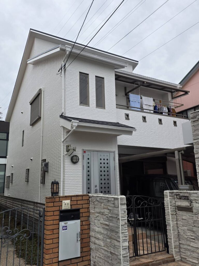 神戸市 外壁塗装 施工後