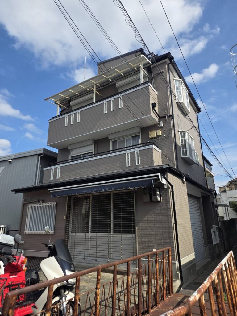西宮市　外壁塗装　施工後
